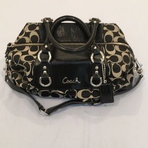 Coach Ashley Signature Sateen Medium Satchel